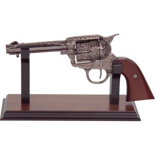 Pistolen- und Revolverstnder aus Holz mit Filz