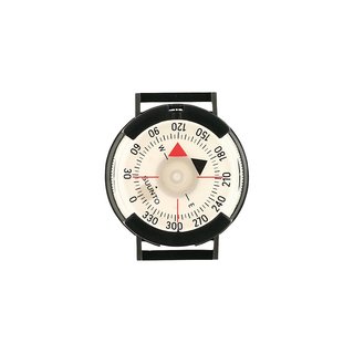 SUUNTO M-9 Armband-Peilkompass, 360-Grad-Einteilung, drehbare Kapsel, Velcro/Klett-Band, Kunststoffschliee