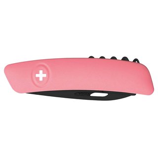 SWIZA Taschenmesser D01 ALLBLACK pink 6 Funktionen